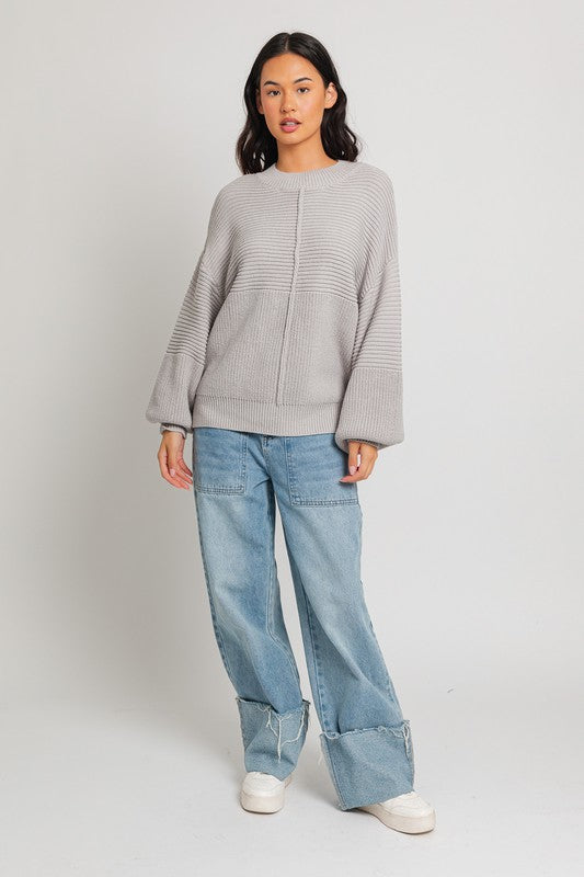 Lola Ribbed Knitted Sweater